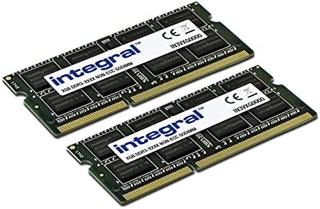 Integral DDR3 8 Go (2x4 Go) 1600MHz SODIMM PC3-12800 CL11 1.35V 512x8 Kit Mémoire Ordinateur portable pour PC et MAC Fiche Technique et Prix au Maroc