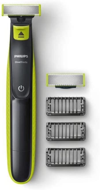 Philips QP2520/30 OneBlade, Rechargeable, 100% étanche, 3 sabots clipsables barbe de 3 jours Avis, Fiche Technique et Prix au Maroc