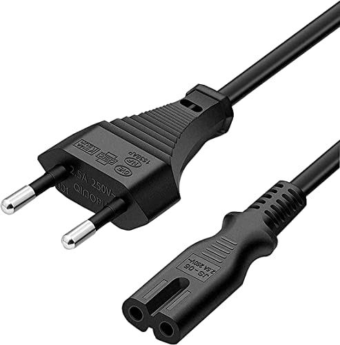 Certification UE,5 Pouce/1.5M Câble d'alimentation du Chargeur 2 Prong pour Microsoft Surface Go/Laptop/Book,Surface Pro 1/2/3/4/5/6/7/X,HP Envy,Canon Pixma … Fiche Technique et Prix au Maroc