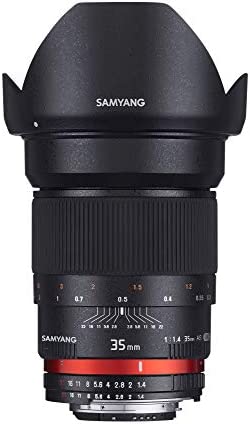 Samyang SAM35SONY Objectif 35 mm F1,4 pour Sony A Noir Fiche Technique et Prix au Maroc