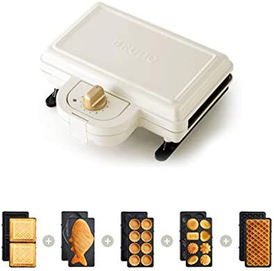 Gaufriers Gaufrier/Donuts/Panini/rissolées, avec contrôle de température réglable, avec vaisselle bricolage Cartoon cuisson, for la maison Cuisine Petit-déjeuner, déjeuner, ou des collations Pla Fiche Technique et Prix au Maroc