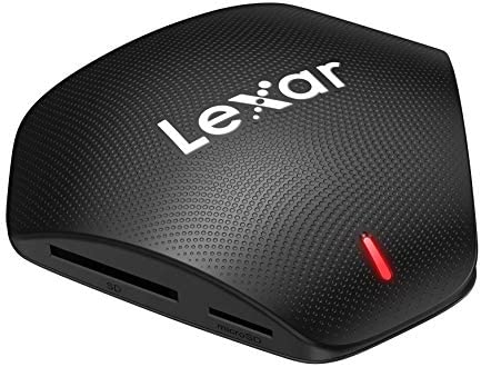 Lexar Professional multi-cartes 3-in-1 USB 3.1 Lecteur, Jusqu'à 312 Mo/s pour Carte SD/Carte Micro SD, 160 Mo/s pour Carte CompactFlash, Adaptateur Comprend USB C vers USB A câble (LRW500URBAMZN) Fiche Technique et Prix au Maroc