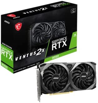 MSI RTX 3050 Ventus 2X 8G Noir Fiche Technique et Prix au Maroc