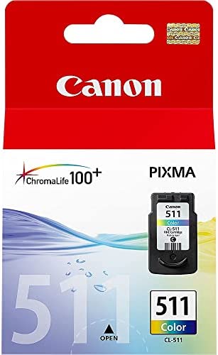 Canon CL-511 Cartouche Couleur (Pack plastique sécurisé) Fiche Technique et Prix au Maroc