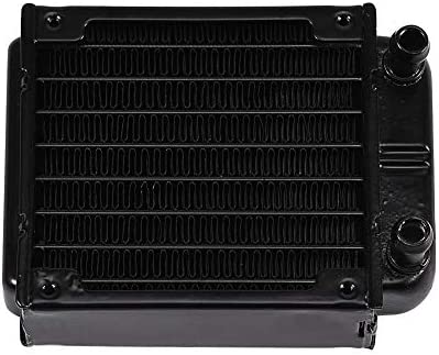Radiateur de Refroidissement par Eau PC, échangeur de Chaleur en Aluminium à 8 Tuyaux pour Système de Refroidissement par Eau de Processeur D'ordinateur, Mini Dissipateur Thermique Eau-air 105 X 80 X Fiche Technique et Prix au Maroc
