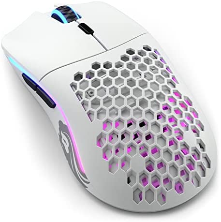 Glorious PC Gaming Race Model O Gaming Mouse , Souris sans Fil , Optique BAMF 19000 DPI Sensor, Jusqu'à 71 Heures , Souris Gamer Ultra Légère 69 Grammes, Câble USB C Flexible pour Charger Fiche Technique et Prix au Maroc