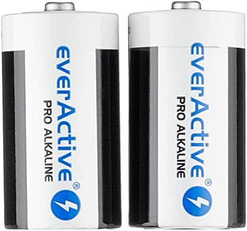 EverActive C Lot de 2 Piles alcalines pour bébé LR14 R14 1,5 V Durée de Vie 10 Ans Fiche Technique et Prix au Maroc