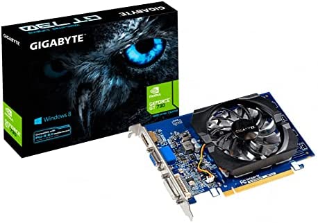 GIGABYTE GeForce GT 730 2G v3 GDDR3 Carte Graphique Noir Fiche Technique et Prix au Maroc
