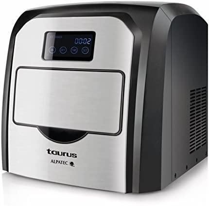 Taurus MG15 Digital - Machine à glaçons 150W, Élégant et fonctionnel, Glaçons, 15kg par jour, Réservoir de 1,7L, Écran numérique LCD et avertissement sonore Fiche Technique et Prix au Maroc