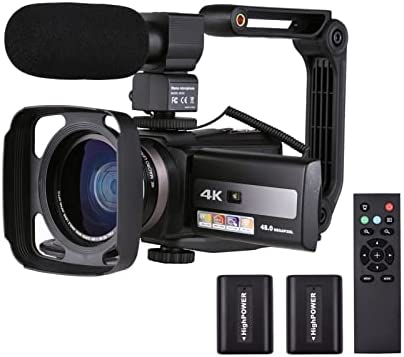 Caméra VLog Caméra 4K Vlogging 6 0fps Ultra HD Caméra vidéo numérique Dv Caméscope 4 8mp 16x Zoom rotatif à 3 pouces LCD Écran tactile wifi Ivre Vision nocturne Caméra de caméscope à zoom numérique Fiche Technique et Prix au Maroc