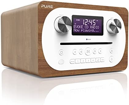Radio DAB et lecteur CD ? Pure Evoke C-D4 ? Bluetooth ? radio numérique DAB+/FM ? système audio avec télécommande ? minuteurs et alarmes ? bois/noyer Fiche Technique et Prix au Maroc