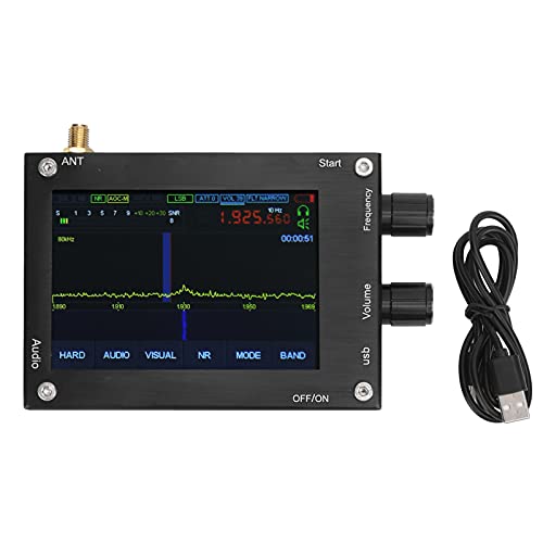 Récepteur Radio Écran Tactile LCD Récepteur à Ondes Courtes Interface de Type C et Alimenté par Batterie Fiche Technique et Prix au Maroc