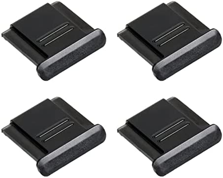 Couverture de Chaussure Chaude Appareils Photo,Chaussure Chaude Housse de Protection,Hot Shoe Cover Protecteur pour Nikon Caméra,Flash Accessoires de Photographie,4 Pièces Fiche Technique et Prix au Maroc