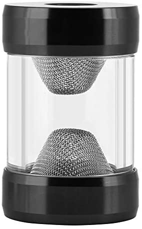 Filtre de système de refroidissement par l'eau de fil intérieur G1 / 4 Filtre formé par entonnoir d'écran fin pour le refroidissement de l'eau de PC, réservoir de refroidissement de l'eau(Noir) Fiche Technique et Prix au Maroc