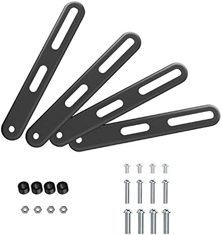 Invision Kit Adaptateur VESA pour Supports de Montage Mural TV - s'adapte 200x200mm Support TV Existant pour Parvenir à Un Éventail de Patrons de Modèles de Trous VESA pour Les Écrans TV 26" - 55" Fiche Technique et Prix au Maroc