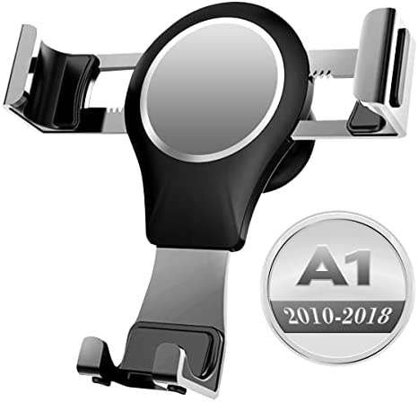 TIGOADT Support Téléphone pour A1 8X, Porte Telephone Facile à Installer 2010 2011 2012 2013 2014 2015 2016 2017 2018 Sportback Accessoire Gravity Auto Lock Stable Smartphone Support Phone Holder Fiche Technique et Prix au Maroc