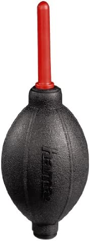 Hama Soufflet pour le nettoyage des appareils photos et des objectifs, longueur 16,6 cm, Ex-poussières, rouge/noir Fiche Technique et Prix au Maroc
