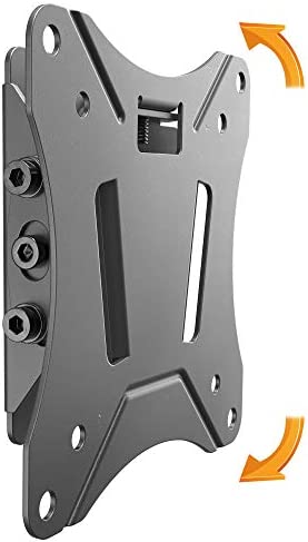 RICOO N0611 Support Mural TV Universel 13-29 Pouces (33-74cm) Inclinanble Fixation Murale TV OLED LED LCD écran PC incurvé VESA 100x100 Noir Fiche Technique et Prix au Maroc