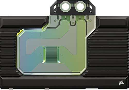 Corsair Hydro X Series XG7 RGB 3090 Ti Founders Edition Waterblock pour Carte Graphique - pour NVIDIA GeForce RTX 3090 Ti FE (Construction de La Plaque Froide en Cuivre Nickelé) Noir Fiche Technique et Prix au Maroc