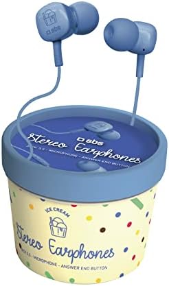 SBS Ice Cream Écouteurs stéréo avec câble Jack 3,5 mm pour Smartphone Samsung/Oppo/Xiaomi/Huawei, Haut-Parleur, PC, Tablette, MP3 Fiche Technique et Prix au Maroc