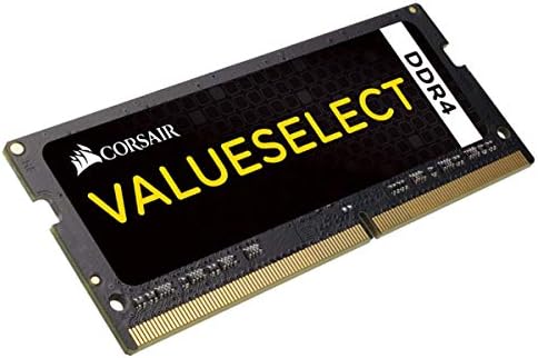 Corsair Value Select SODIMM 16Go (1x16Go) DDR4 2133MHz C15 Mémoire pour Ordinateur Portable/Notebook - Noir CMSO16GX4M1A2133C15 Fiche Technique et Prix au Maroc