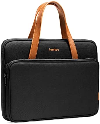 tomtoc Housse pour iPad Pro 12,9 Pouces 2022-2018 avec Magic Keyboard/Smart Keyboard Folio, 13 Pouces MacBook Air/Pro M2/M1, Ordinateur Portable Tablet Accessoire Serviette Sac de Transport Fiche Technique et Prix au Maroc