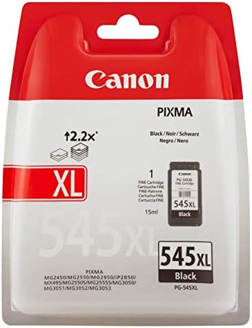 Canon Cartouche PG 545XL Noir XL (Emballage sécurisé) Fiche Technique et Prix au Maroc