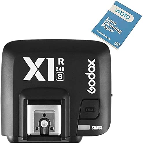 Godox X1R-S TTL 2.4G récepteur de déclencheur de Flash sans Fil HSS 1 / 8000s 32 canaux pour Appareil Photo Sony DSLR (X1R-S) Fiche Technique et Prix au Maroc