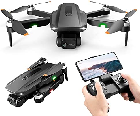 GPS Drone Télécommandé Pliable avec Altitude, Dernier Drone RC Professionnel étanche avec Rotation de caméra 6K, Drone Quadrirotor FPV Ultra-léger, Suivez-moi, Temps de vol de 25 Minutes Fiche Technique et Prix au Maroc