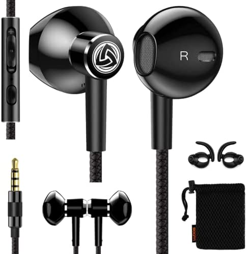 LUDOS SPECTA Ecouteurs Filaires, Écouteurs Intra-Auriculaire avec Microphone Universel pour des Appels HD, Graves Puissants, Son Dynamique, Casque pour Samsung, iPhone, Huawei, Xiaomi, Ordinateur Fiche Technique et Prix au Maroc