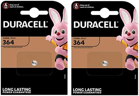 DURACELL Lot de 2 piles oxyde argent pour montres"Watch" 364 (SR60) 1,5 Volt Fiche Technique et Prix au Maroc