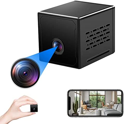 UYIKOO Camera Espion WiFi, 150° Mini Caméra Cachée 1080P HD, Caméra Surveillance Interieur sans Fil avec Detecteur Mouvement Vision Nocturne Enregistreur Vidéo Fiche Technique et Prix au Maroc