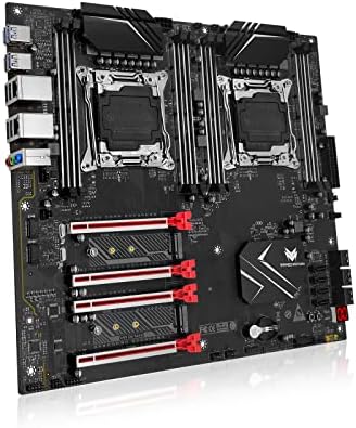 SHANGZHAOYUAN X99 Dual CPU Carte mère LGA 2011-3 Server Carte mère (E-ATX, 8xDDR4 ECC, 2xNVME M.2, 2xGb LAN, 4xPCIe X16, 10 couches PCB) prend en charge les séries Intel CPU Xeon E5 LGA2011-3 Fiche Technique et Prix au Maroc