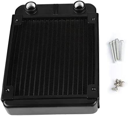 Refroidisseur d'eau - Refroidisseur d'eau à filetage 18 Tubes 120mm/360mm pour le refroidissement par eau d'un ordinateur PC(120mm) Fiche Technique et Prix au Maroc