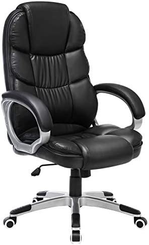 SONGMICS Chaise fauteuil de bureau hauteur réglable PU OBG24B Fiche Technique et Prix au Maroc
