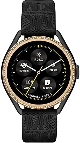 Michael Kors montre connectée Femme Gen 5E MKGO avec haut-parleur, fréquence cardiaque, GPS, NFC et alertes pour smartphones Fiche Technique et Prix au Maroc