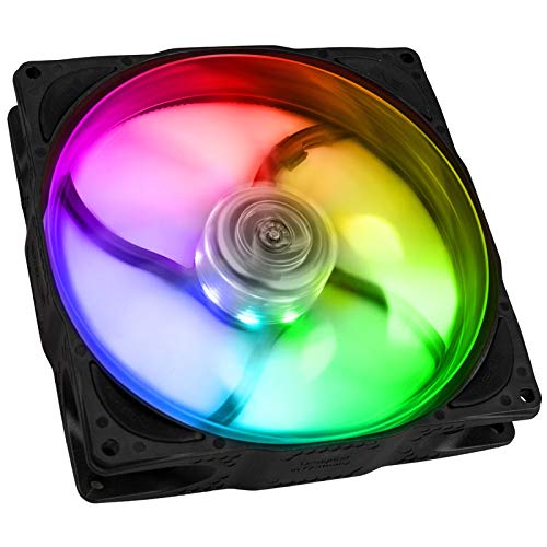 Noiseblocker NB-eLoop X B12-P - ARGB Ventilateur 140mm Silencieux avec fonction PWM - Gaming PC Fan - Ventillateur Boitier PC de Refroidissement - Noir Fiche Technique et Prix au Maroc