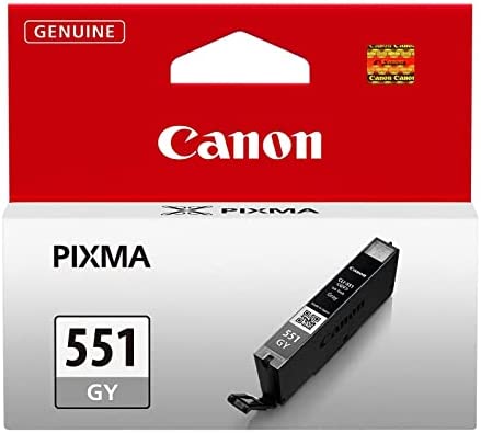 Canon CLI-551 Cartouche GY Gris (Emballage carton) Fiche Technique et Prix au Maroc