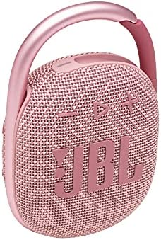 JBL Clip 4 – Mini enceinte Bluetooth portable, Big Audio et Punchy Bass, mousqueton intégré, étanche IP67 et résistant à la poussière, haut-parleur pour maison, extérieur et voyage – Rose Fiche Technique et Prix au Maroc