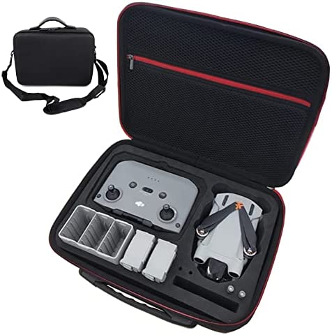 iEago RC Sac de Rangement pour DJI Mini 3 Pro, Imperméable Housse de Transport EVA Étui Hard avec Réglable Bandoulière pour DJI Mini 3 Pro Drone, Télécommande, Batteries et Accessoires Fiche Technique et Prix au Maroc