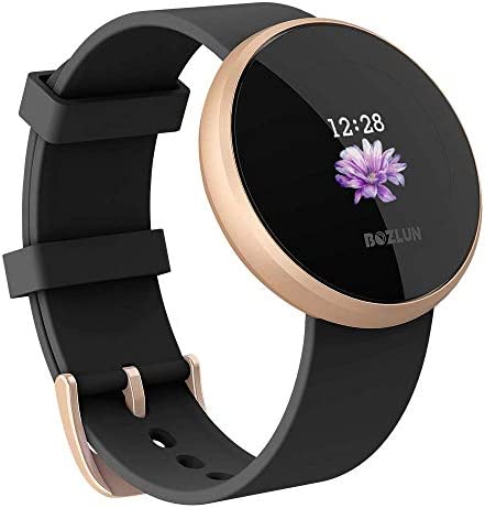 Montre Intelligente , Smartwatch Femme Hommes Moniteur de fréquence Cardiaque, IP68 étanche Réveil Automatique écran Montre Connectée téléphone Mobile pour iPhone Android (Black) Fiche Technique et Prix au Maroc