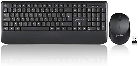 perixx PERIDUO-714, Ensemble Combo Clavier et Souris sans Fil, AZERTY, NoirAvis,  Fiche Technique et Prix au Maroc