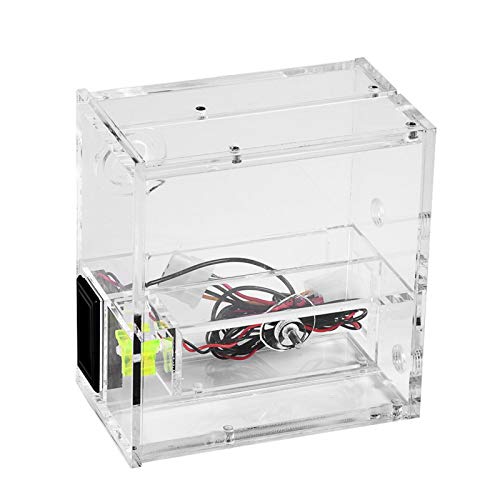 Réservoir de Refroidissement Liquide PC, Kit de Refroidissement par Eau pour Réservoir D'eau à Double Lecteur CD avec Thermomètre Gradué et Débitmètre, pour Système de Refroidissement par Eau PC Fiche Technique et Prix au Maroc