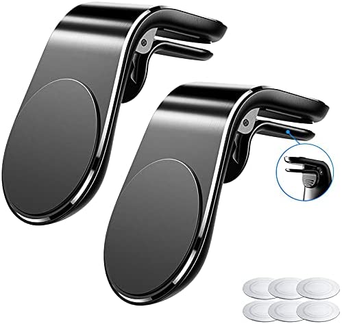 McNory Support Téléphone Voiture,(2 PC) Support Téléphone Voiture Magnétique Support de Téléphone Universel avec Prise d'air pour Voiture,Compatible avec iPhone XR/XS Max,Samsung Huawei et GPS Fiche Technique et Prix au Maroc