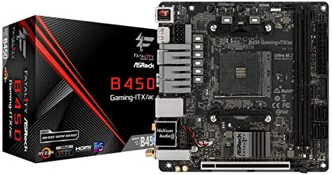 Carte mère ASRock B450 Gaming ITX/AC, AMD B450 - Sockel AM4 Fiche Technique et Prix au Maroc