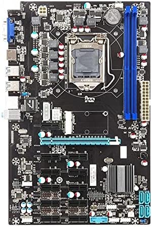 Carte mère Mining Esonic B250-BTC 12 PCIe Socket 1151 pour 12 GPU Fiche Technique et Prix au Maroc