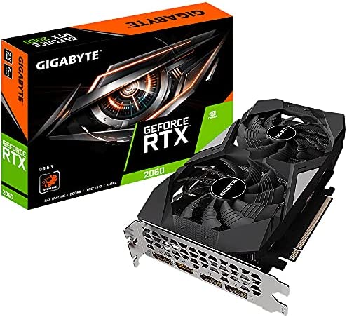 GIGABYTE – Carte Graphique GeForce RTX 2060 D6 V2 6 Go Noir Fiche Technique et Prix au Maroc