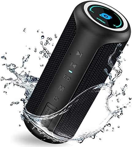 Ortizan Enceinte Bluetooth, Enceinte Portable, Enceinte Bluetooth Puissante de 40W, Étanches IPX6, Bluetooth 5.0, 30 Heures de Lecture, Fonction de Banque d'alimentation, Adaptés Aux Plages, Piscines Fiche Technique et Prix au Maroc