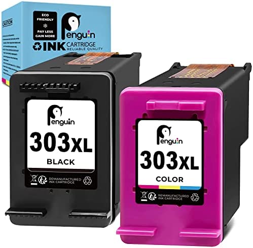 Penguin 303 XL Remanufacturées pour HP 303 303XL Cartouches d'encre Remplacement pour HP Envy Photo 6230 6220 7820 7830 6232 6234 7100 7120 7130 7132 7134 7832 7834 Tango Tango X(1 Noir,1 Couleur) Fiche Technique et Prix au Maroc
