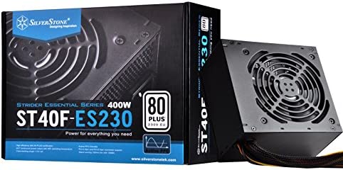 Silverstone ST40F-ES230 unité d'alimentation d'énergie 400 W 20-pin ATX ATX Noir Fiche Technique et Prix au Maroc